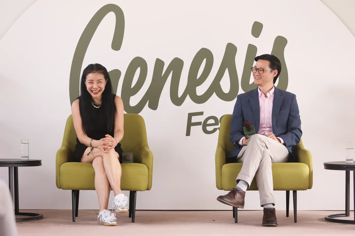 Genesis Festival speakers onstage